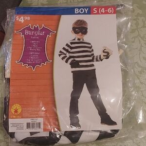Rubie's Black and White Burglar Costume for Kids